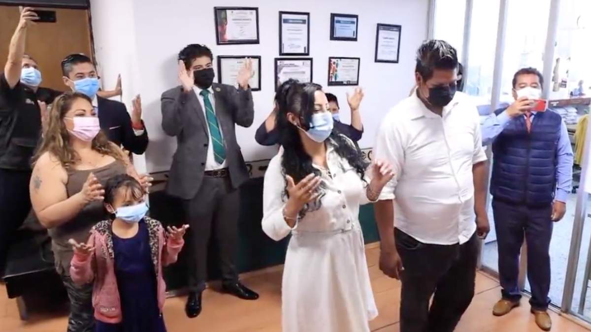 VIDEO Enamorados de Atizapán celebran boda en Lengua de Señas. Foto: Especial
