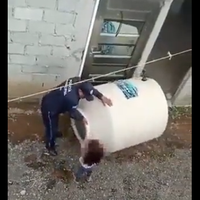VIDEO: Niña pidió ayuda por minutos, estaba adentro de un tinaco