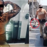 Identifican a hombre que amenazó con una pistola a conductor de DHL