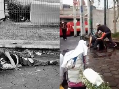 VIDEO Hombre le clava palo en la cabeza a otro en Xochimilco