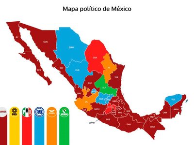 ELECCIONES 2022: Estos son los virtuales ganadores de las gubernaturas