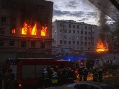 ¡Casi 80 misiles! Así atacó Rusia a Kiev, Járkov y otras ciudades