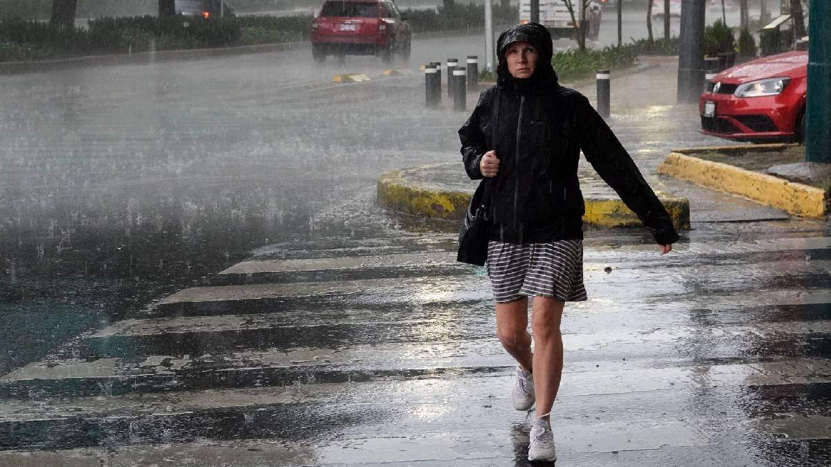 Activan Alerta por Lluvia en 10 alcaldías de CDMX (Domingo 12 de junio). Foto: Especial