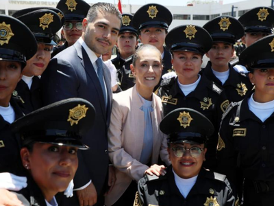 228 policías de la Policía Preventiva llegan a la CDMX