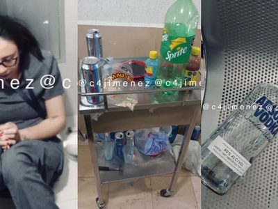 VIDEO Detienen a 5 médicos por tomar alcohol en Hospital Adolfo López Mateos