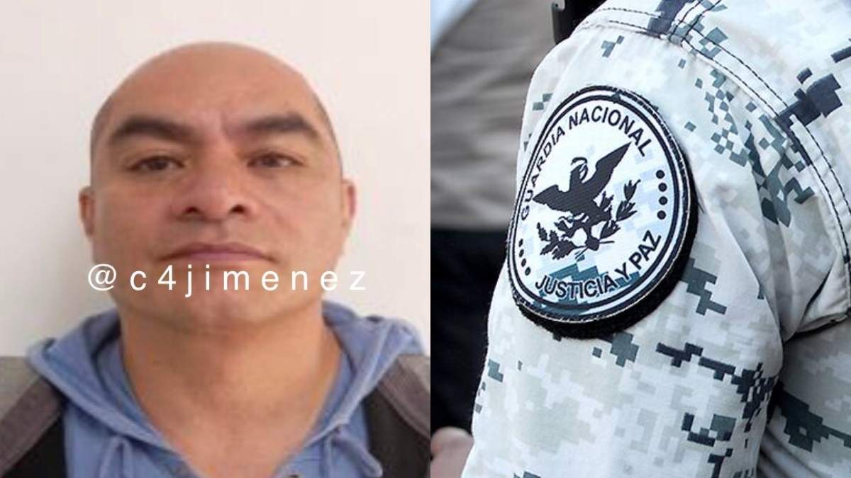 Es detenido agente de la Guardia Nacional por violar a su hija de 11 años. Foto: Especial