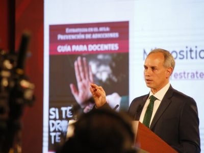 Metanfetamina, una epidemia de salud pública en México: López-Gatell