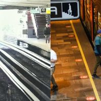Por salvar a perrito de las vías del tren arrestaron a este hombre en CDMX