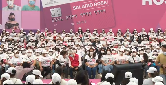 El Salario Rosa es el único apoyo a las mujeres que hay en el Estado de México