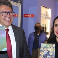 Sandra Cuevas muestra su apoyo a Ricardo Monreal para la presidencia