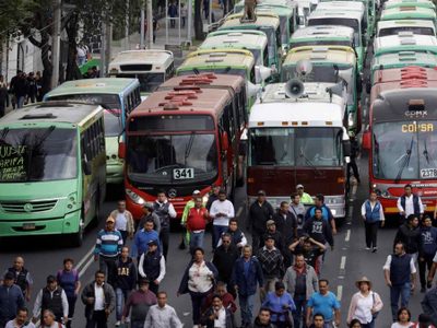 Estas son las 7 avenidas cerradas por el mega BLOQUEO de transportistas en CDMX