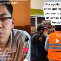 VIDEO Policías agreden a joven por ayudar a mujer en Metro Indios Verdes