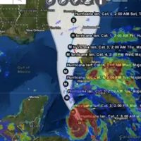 Conoce la trayectoria de Ian, huracán categoría 1