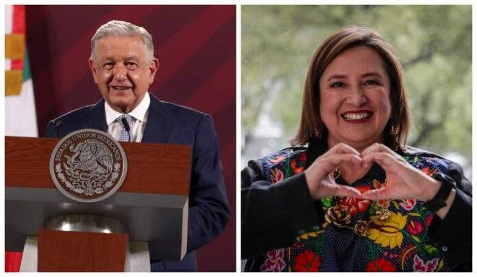 El presidente López Obrador señaló que la historia de superación de la aspirante es «una farsa»