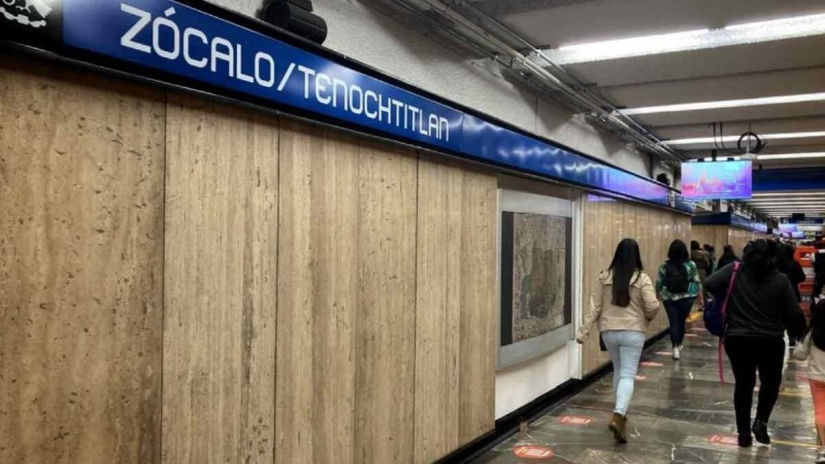 Horario del Metro CDMX por concierto de La Maldita Vecindad en el Zócalo. Foto: Excélsior