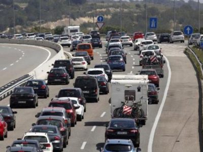 Así se veían las entradas por carretera a CDMX tras Semana Santa