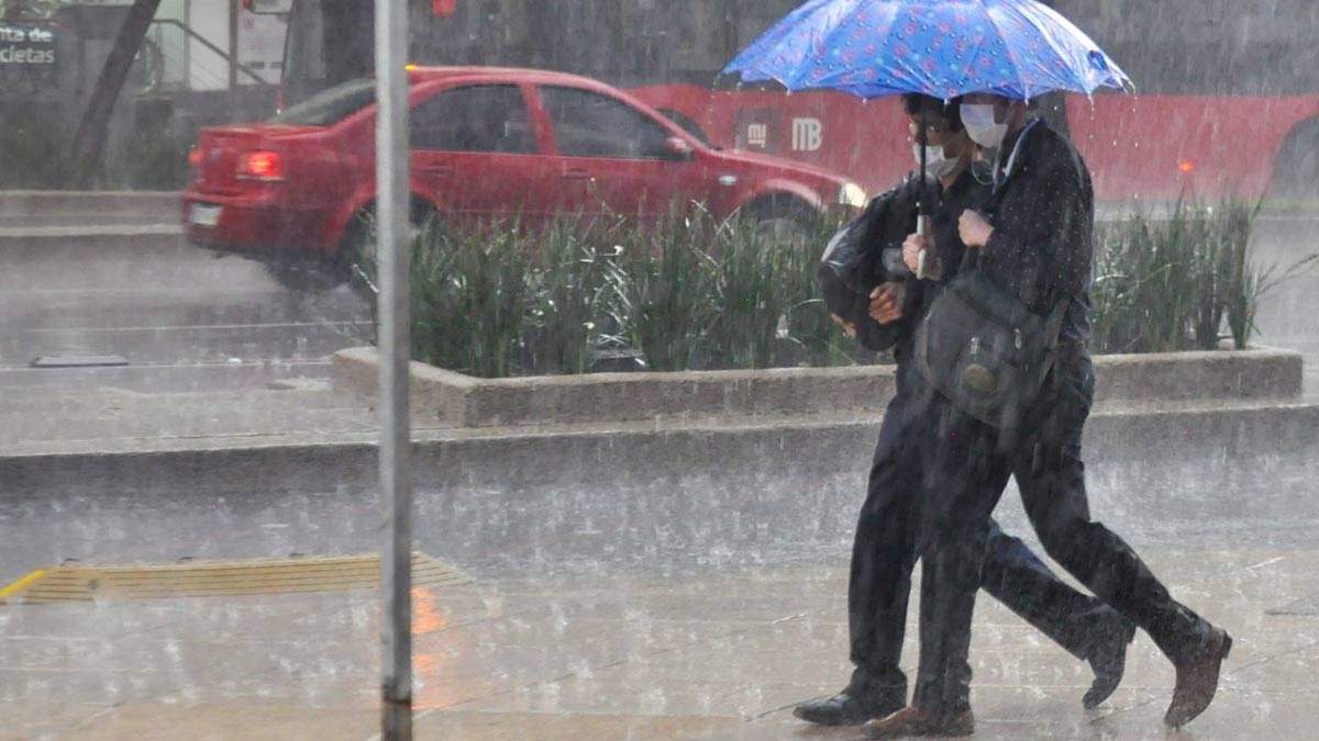 Activan Alerta por Lluvia en 10 alcaldías de la CDMX (Martes 14 de junio). Foto: Especial