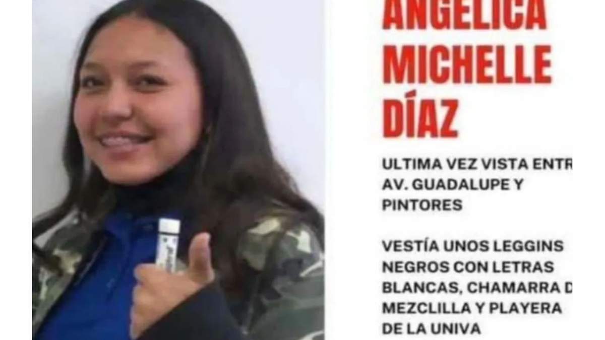 Angélica Michelle desapareció al salir de su prepa en Jalisco, tiene 16 años