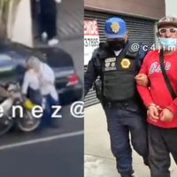 VIDEO Hombres golpean a mujer de la tercera edad en la Benito Juárez
