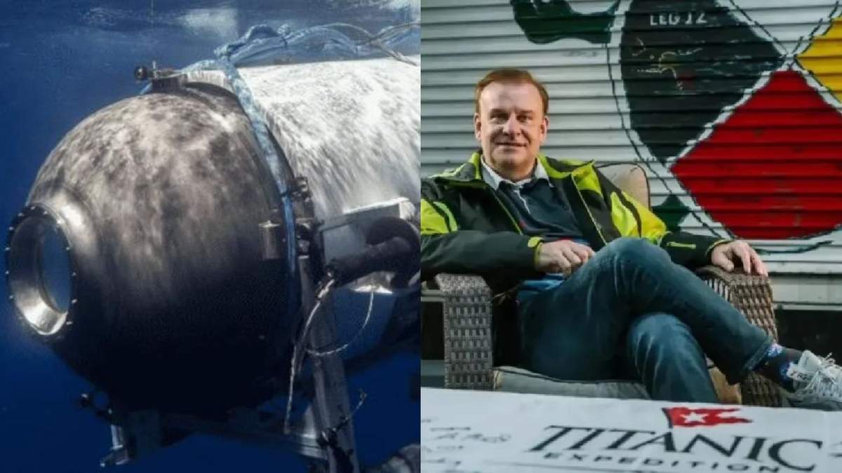 Este submarino habría hecho implosión debajo del agua