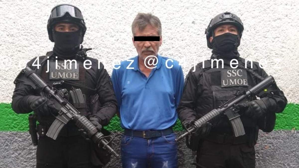 Es detenido líder del Cártel de Sinaloa en Atizapán. Foto: Carlos Jiménez