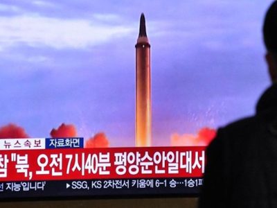 Misil intercontinental es disparado por Corea del Norte
