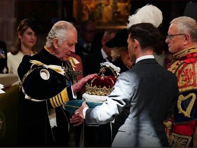 El rey Carlos III recibe Honores de Escocia en su segunda coronación