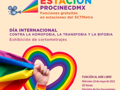 Por el Día contra lo Homofobia habrá cine gratis en la Glorieta de Insurgentes