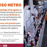 ¿Por qué será gratuito el Metro CDMX en Domingo?
