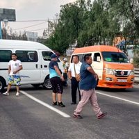 Bloqueo de Transportistas en la carretera México-Pachuca es por adeudos