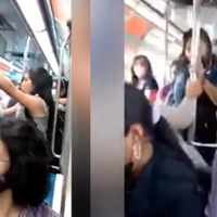 VIDEO: Mujeres pelean por este asiento del Metro CDMX