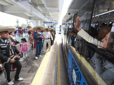 Cuándo será la inauguración del Trolebús Elevado en Iztapalapa
