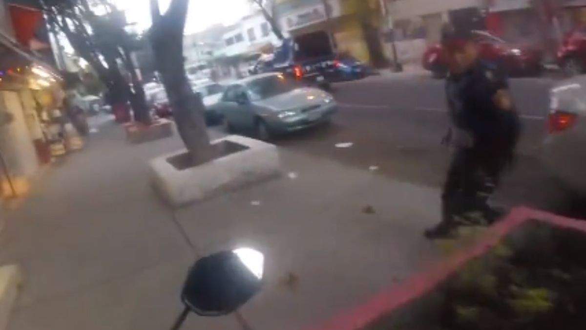 El Motociclista ayudó a un policía a perseguir a un ladrón y dejó en claro que los buenos somos más