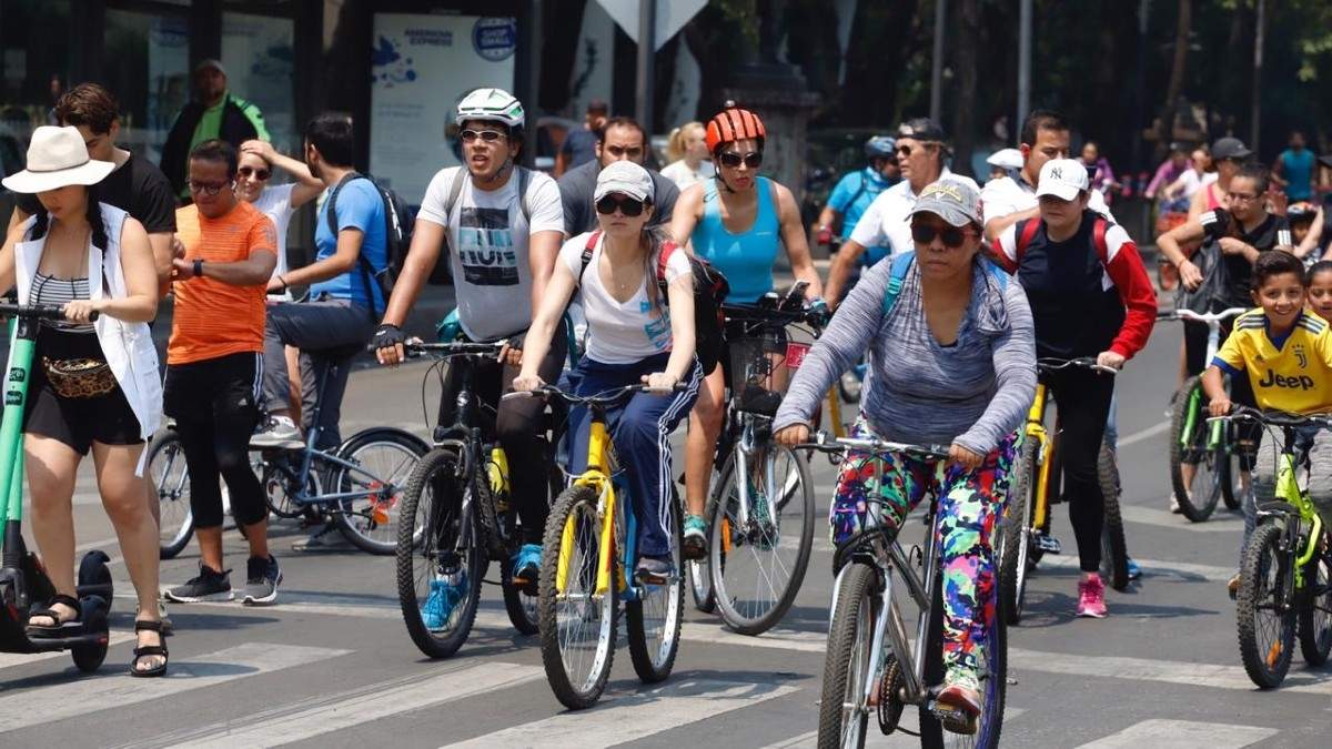 Ciclovías cumplen 18 años en la CDMX y celebran con mega rodada a Tlalpan. Foto: Unión