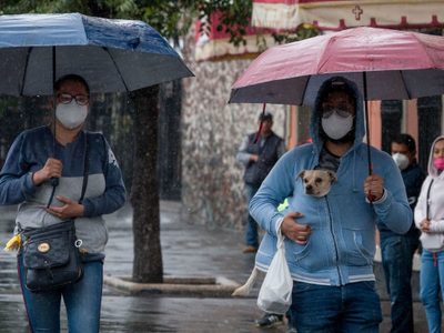 ALERTA Naranja por lluvia en 7 alcaldías de CDMX (18 de octubre)