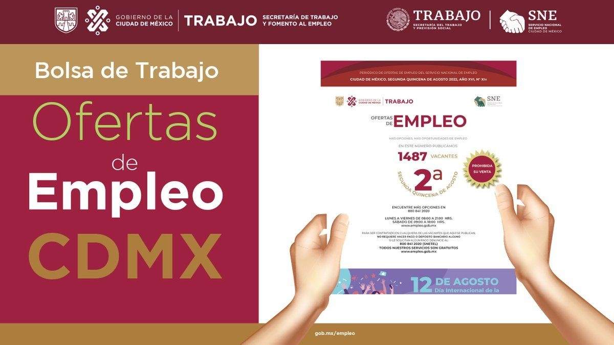 CDMX ofrece mil 500 vacantes, checa los requisitos y ten listo tu CV