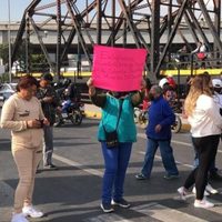 Bloquean en Ecatepec por falta de agua