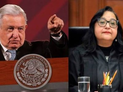 López Obrador vuelve a acusar a ministra Piña de vínculos con García Luna