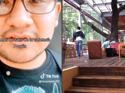 CDMX: Joven denuncia discriminación en cafetería Porrúa de Bosque de Chapultepec
