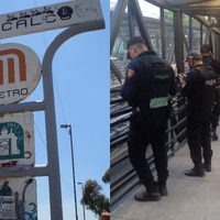 SUICIDIO Hombre de lanza a las vías en la estación Iztacalco del Metro CDMX