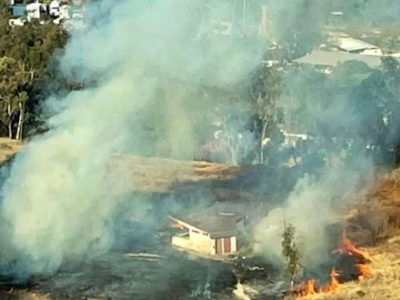 Así se vivió incendio en Santa Fe, CDMX