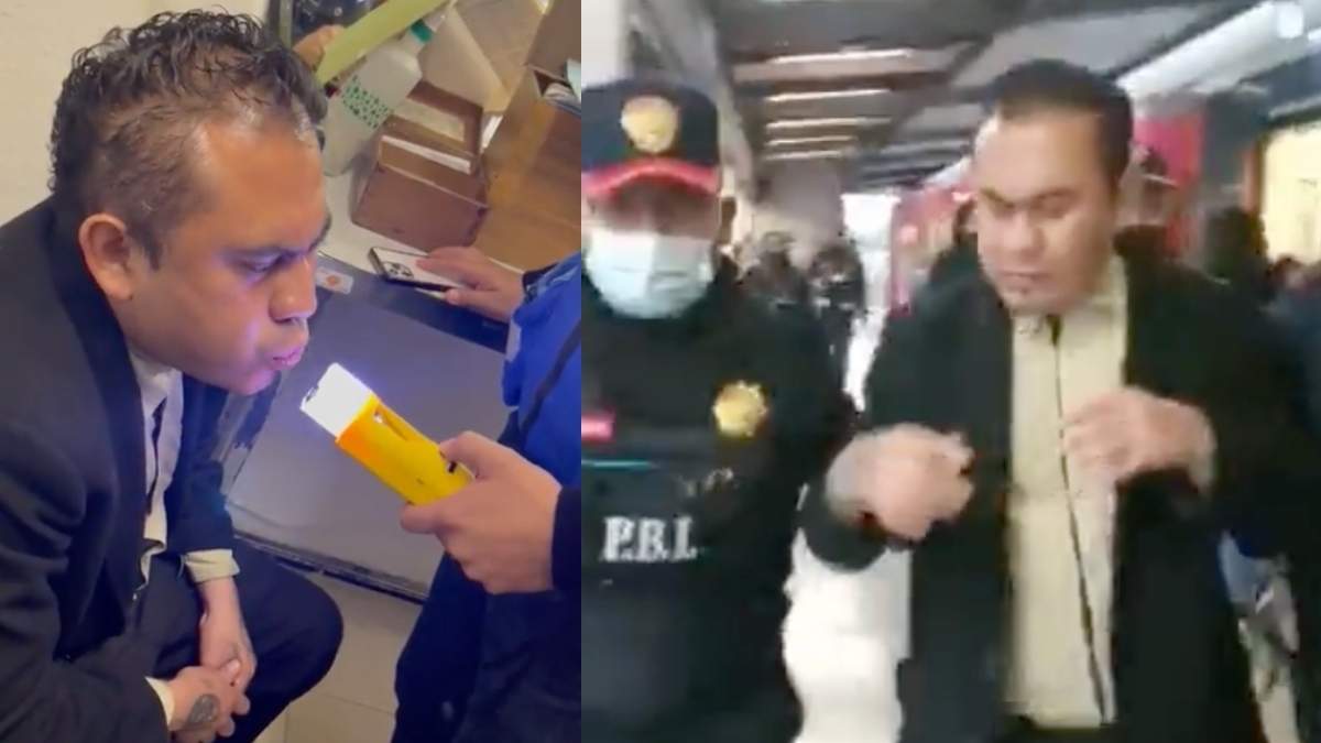 VIDEO "Tírenme paro para que no me corran": Conductor borracho del Metro CDMX. Foto: Raúl Gutiérrez