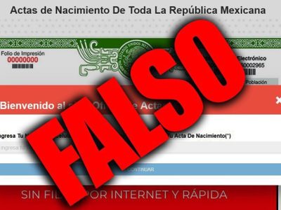 ¡No caigas! Registro Civil alerta por Actas de Nacimiento FALSAS