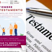 Septiembre y testamentos, conoce dónde y cómo hacer gratis el trámite