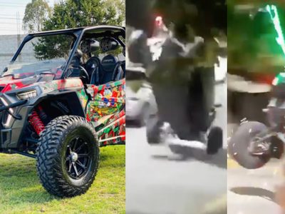 VIDEO Muere joven de 16 años tras chocar en su razer nuevo