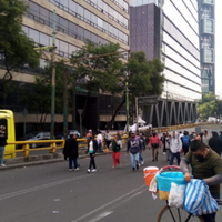 Comienza caos vial en inmediaciones de la CFE por esta razón
