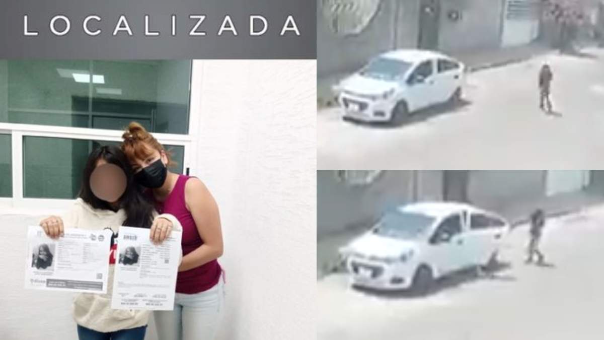 Angélica Giovanna es localizada tras estar desaparecida en Ecatepec. Foto: Fiscalía del Estado de México