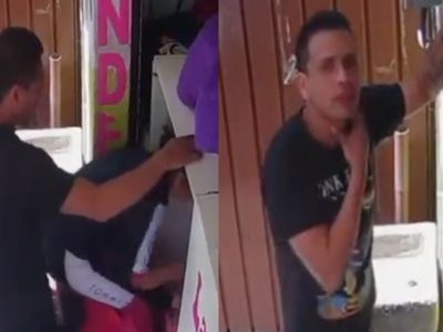 VIDEO Así de fácil se roban un celular de lavandería en Tlalpan