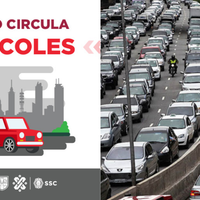 Recuerda que estas placas deben cumplir con el Hoy No Circula de este miércoles