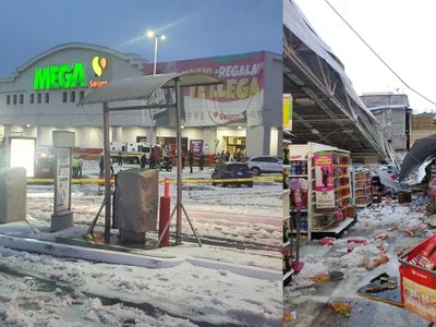 No hubo heridos ni aplastados en Soriana Mixcoac tras caída del techo
